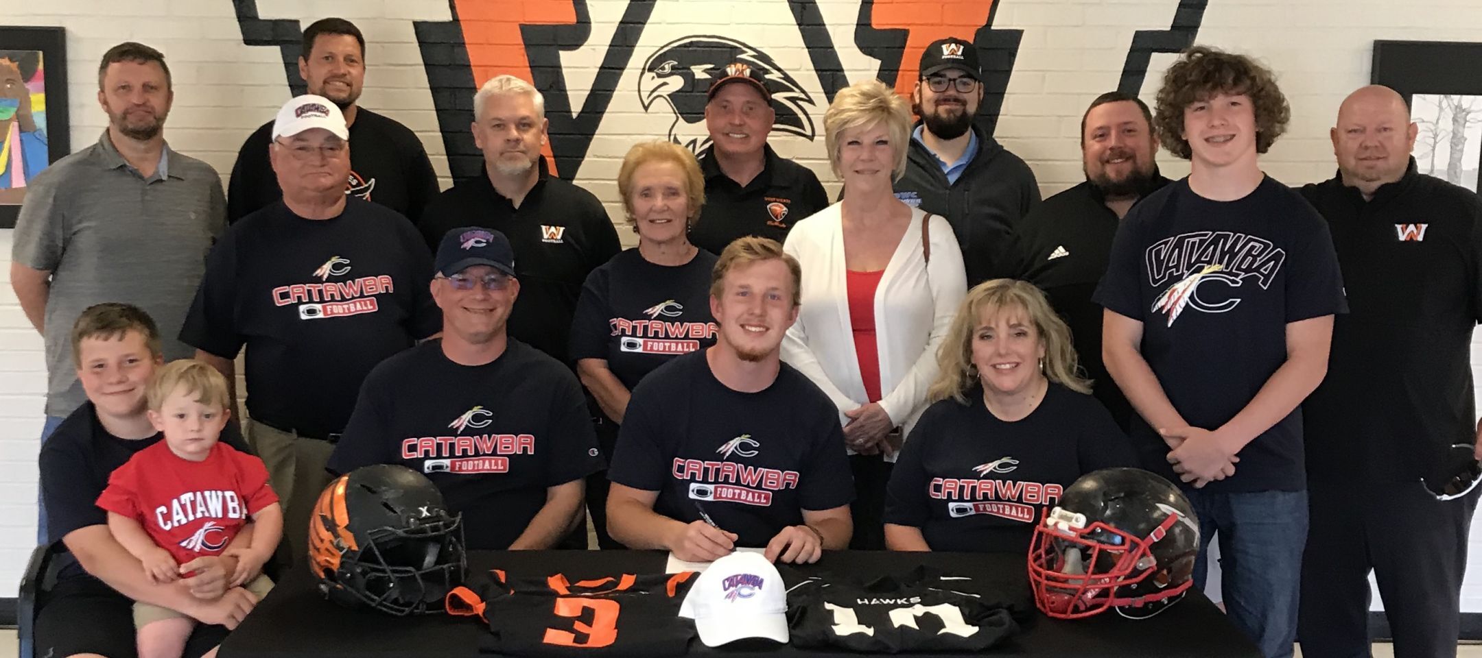 Patrick to play football at Catawba